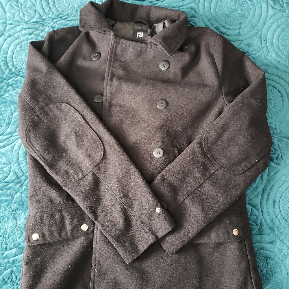 Black Men's Peacoat size M
